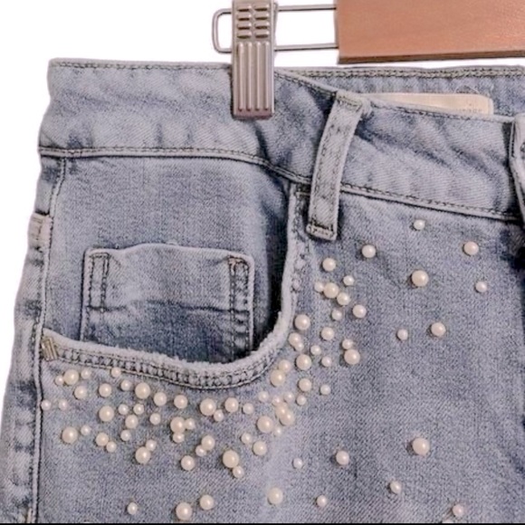 Pilcro and the Letterpress Script Pearl High Rise Skinny Jeans - Picture 7 of 13